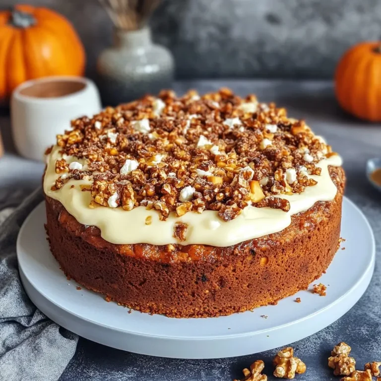 Gâteau de Courge au Chèvre et Noix