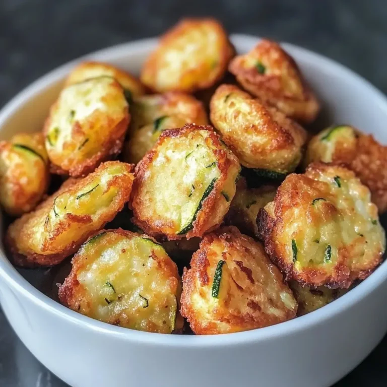 Délicieux Beignets de Courgettes Croustillants