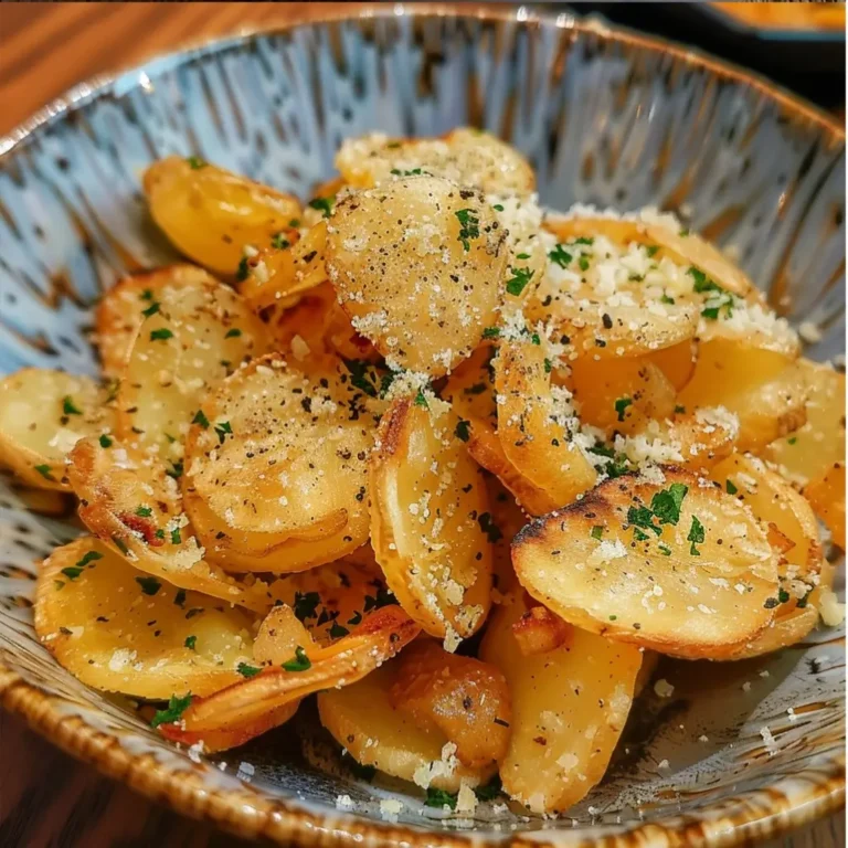 Pommes de Terre à l'Ail et au Parmesan : L'Accompagnement Croustillant qui Va Révolutionner Vos Repas