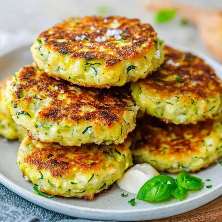 Croquantes et Fondantes : Galettes de Courgettes au Parmesan