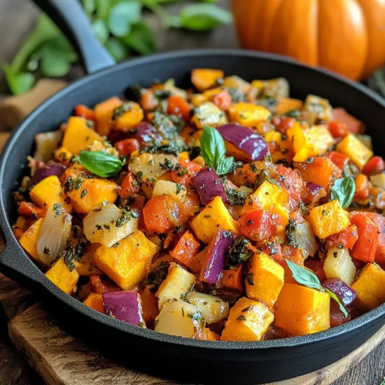 Ratatouille Automnale : Explosion de Couleurs et de Saveurs Réconfortantes