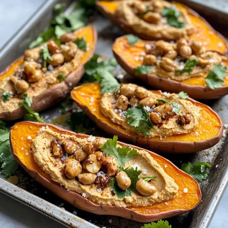 Patates Douces Rôties & Houmous : Un Duo Gourmand qui va Vous Surprendre !