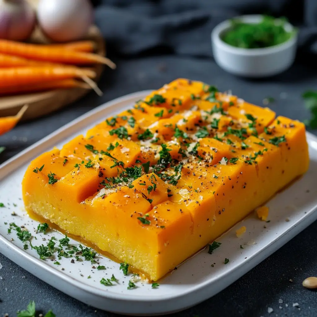 Pavé Gourmand : Duo de Butternut et Carottes