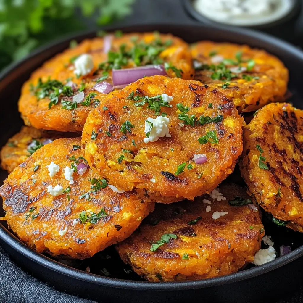 Galettes de Butternut et Carottes : Un Festin Végétarien Plein de Couleurs !