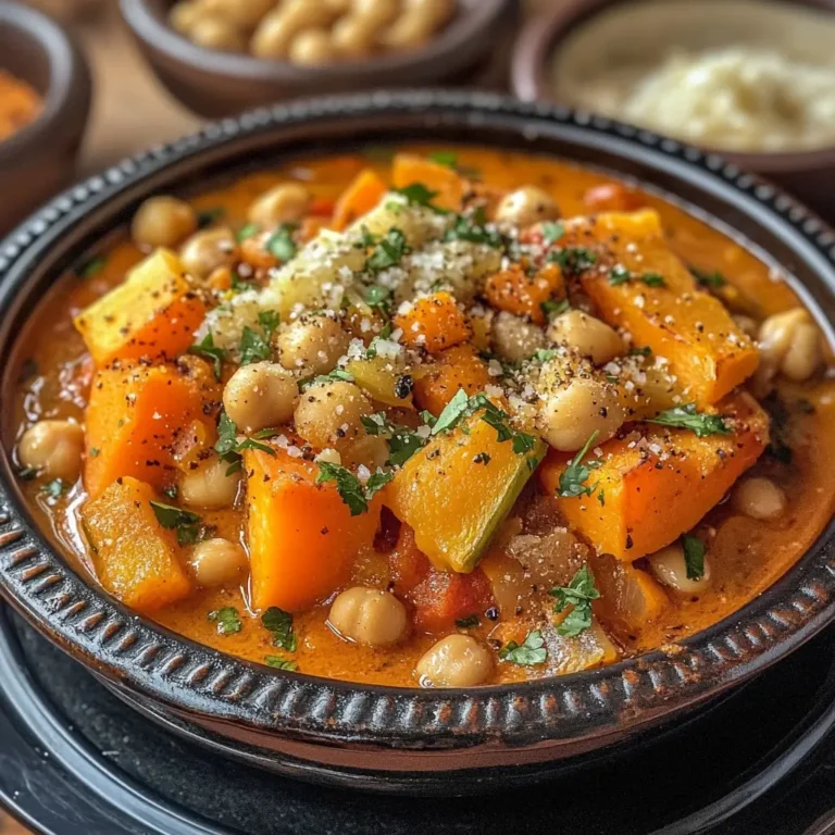 Tajine Exotique d'Automne : Explosion de Saveurs Réconfortantes