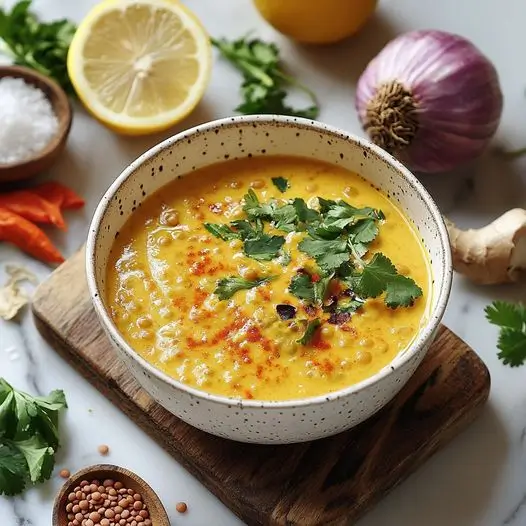 Voyage Épicé : Le Dahl de Lentilles qui Réchauffe l'Âme et Éveille les Papilles !