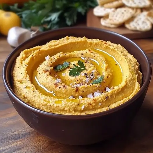 Houmous au Potimarron Rôti : Une Délicieuse Explosion de Saveurs