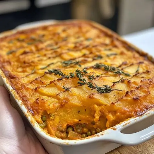 Parmentier Vegan Butternut et Lentilles Corail