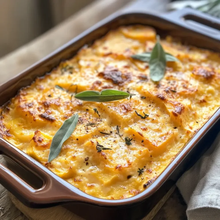 Gratin de Courge Musquée et Ricotta : Le Réconfort Automnal par Excellence !