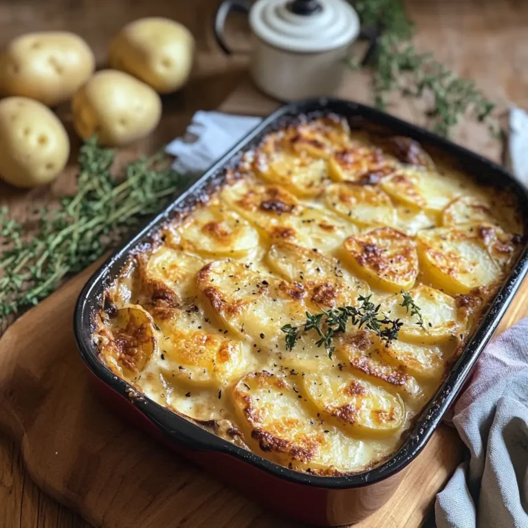 Gratin de Pommes de Terre et Panais à la Crème et au Comté : Le réconfort ultime