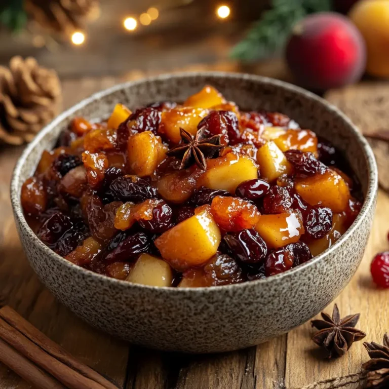 Compote de Noël Magique : Le Dessert qui Enchante les Fêtes !