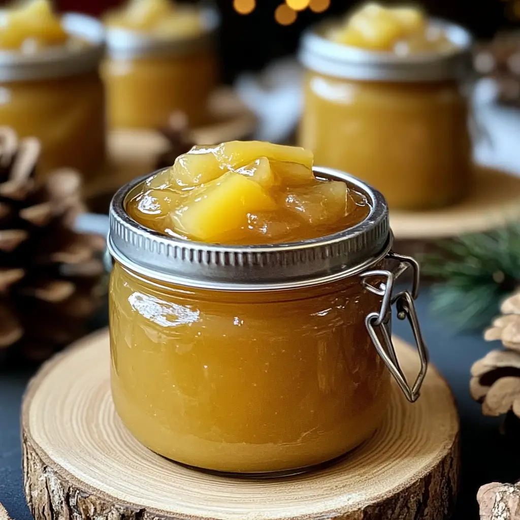 Confiture de Noël à la Pomme : Un Délice Festif à Tartiner !