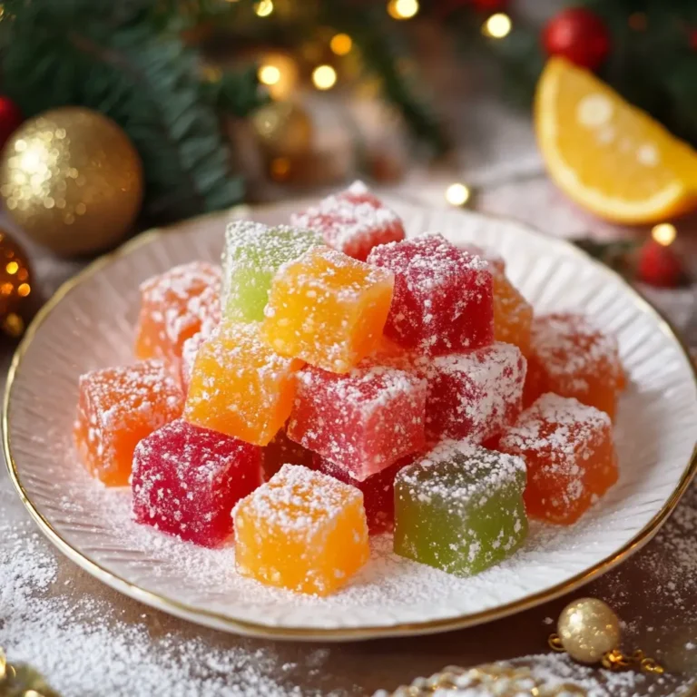 Pâte de Fruits Festive : Le Cadeau Gourmand qui Émerveille !