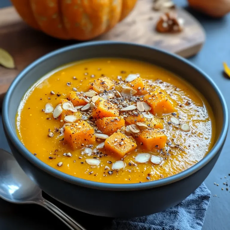 Réchauffez vos Papilles avec ce Délicieux Potage d'Automne