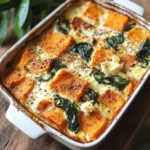 Gratin de Patates Douces, Épinards et Feta : Le Comfort Food Healthy qui Fait Sensation