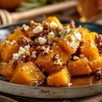 Butternut Rôti au Miel, Feta et Noix