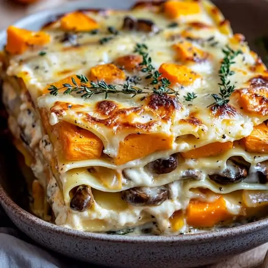 Lasagnes de légumes d'automne : Un Festin Coloré Qui Réchauffera Vos Soirées !