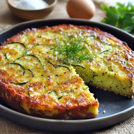 Gâteau Invisible aux Courgettes et Parmesan - Une Surprise Gourmande et Légère !