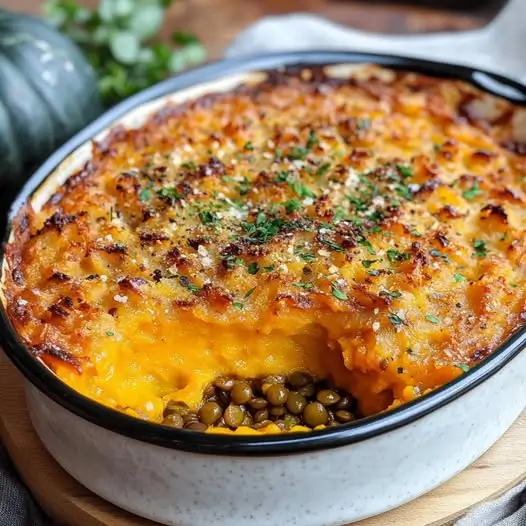 Parmentier Vegan Potimarron Lentilles : Recette Automnale Délicieuse