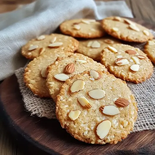 Biscuit Miracle aux Amandes : Prêt en 5 Minutes, Sans Sucre ni Farine - Le Snack Santé Qui Va Révolutionner Vos Pauses Gourmandes