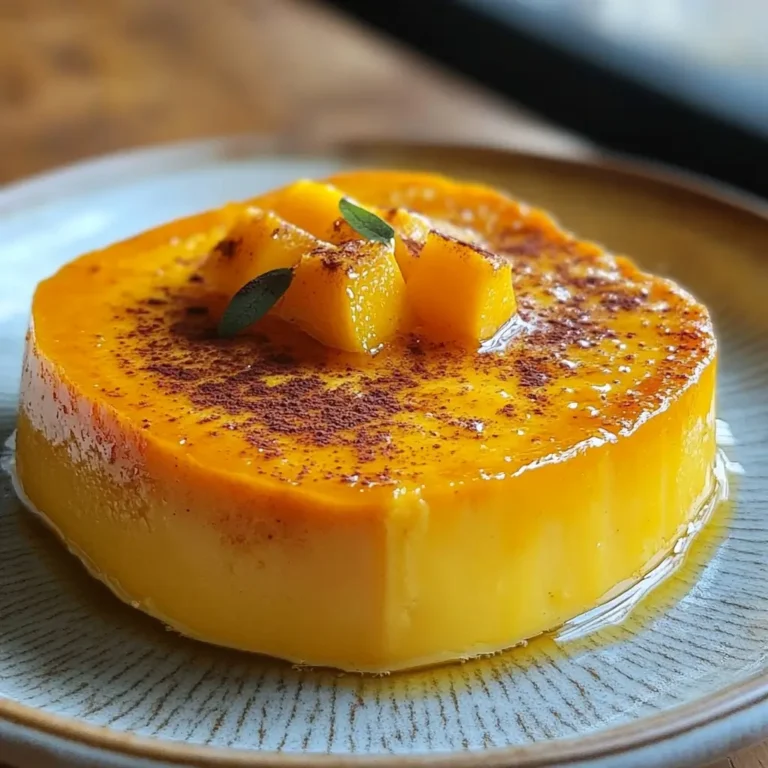 Flan de Courge Butternut et Ricotta