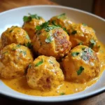 Boulettes de courge butternut épicée et haricots blancs à la sauce curry coco