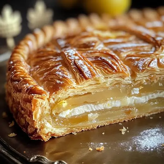 Galette des Rois aux Amandes et au Citron