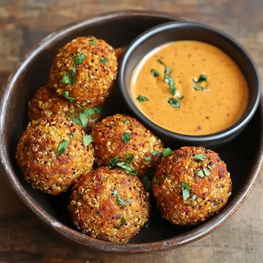 Boulettes de Quinoa et Chou-Fleur à la Sauce Tandoori