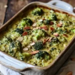 Gratin de Brocoli et Lentilles au Lait de Coco et Épices Douces