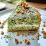 Gâteau de Brocoli et Parmesan, Sauce au Roquefort et Noix