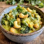 Curry de Brocoli, Pois Chiches et Noix de Cajou 🥦✨ – Explosion de Saveurs Exotiques !