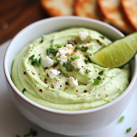  Mousse d’Avocat au Citron Vert et Feta 